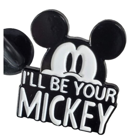 Mickey Mouse Lapel Pin Be Your Brooch Badge Accessories Jewelry Gift Pin - Picture 1 of 6